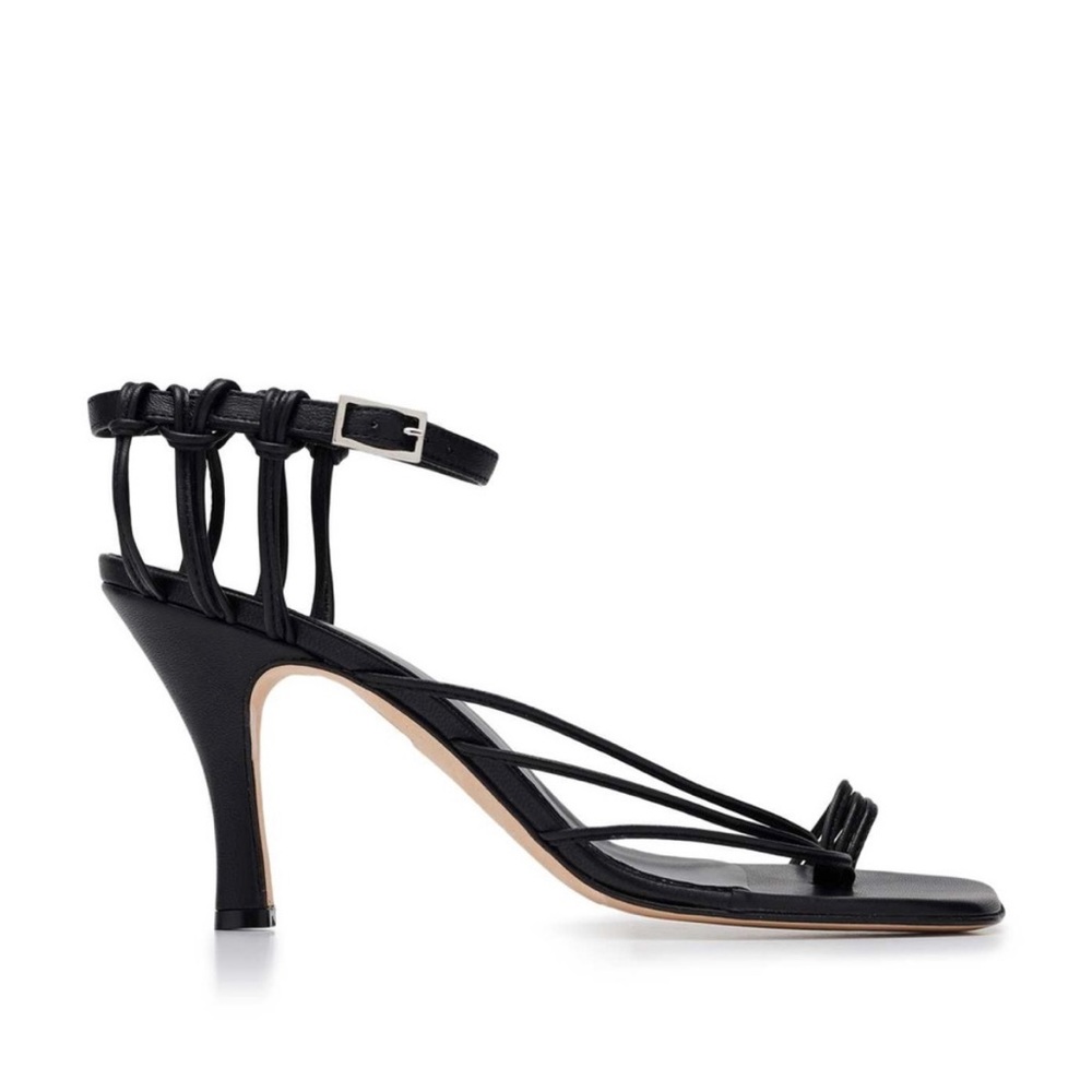 CHRISTOPHER ESBER LEATHER SANDALS